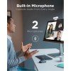 Lenovo 300 FHD Webcam with Full Stereo Dual Built-in mics | FHD 1080P 2.1 Megapixel CMOS Camera |Ultra-Wide 95° Lens, 4X Digital Zoom | 360 Rotation | Flexible Mount | Cloud Grey Lenovo 300 FHD Webcam with Full Stereo Dual Built-in mics | FHD 1080P 2.1 Megapixel CMOS Camera |Ultra-Wide 95° Lens, 4X Digital Zoom | 360 Rotation | Flexible Mount | Cloud Grey