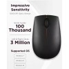 Lenovo 300 Wireless Compact Mouse, 1000 DPI Optical sensor, 2.4GHz Wireless Nano USB, 10m range, 3-button(left,right,scroll) upto 3M left/right clicks & 1yr battery, Ambidextrous, Ergonomic GX30K79401 Lenovo 300 Wireless Compact Mouse, 1000 DPI Optical sensor, 2.4GHz Wireless Nano USB, 10m range, 3-button(left,right,scroll) upto 3M left/right clicks & 1yr battery, Ambidextrous, Ergonomic GX30K79401