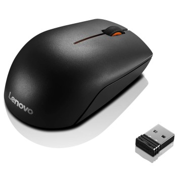 Lenovo 300 Wireless Compact Mouse, 1000 DPI Optical sensor, 2.4GHz Wireless Nano USB, 10m range, 3-button(left,right,scroll) upto 3M left/right clicks & 1yr battery, Ambidextrous, Ergonomic GX30K79401 Lenovo 300 Wireless Compact Mouse, 1000 DPI Optical sensor, 2.4GHz Wireless Nano USB, 10m range, 3-button(left,right,scroll) upto 3M left/right clicks & 1yr battery, Ambidextrous, Ergonomic GX30K79401