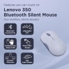 Lenovo 350 Bluetooth Silent Mouse, Dual Device Connectivity via Bluetooth 5.3, Upto 5million Button Clicks, 2400 DPI, IR Optical Sensor, Advnaced Dynamic Scroll, 36 Month Battery Life, Meta Grape Lenovo 350 Bluetooth Silent Mouse, Dual Device Connectivity via Bluetooth 5.3, Upto 5million Button Clicks, 2400 DPI, IR Optical Sensor, Advnaced Dynamic Scroll, 36 Month Battery Life, Meta Grape