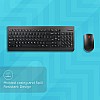 Lenovo 510 Wireless Keyboard and Mouse Set, 2.4 GHz Nano USB Receiver, Full Size, Island Key Design, Left or Right Hand, 1200 DPI Optical Mouse