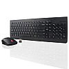 Lenovo 510 Wireless Keyboard and Mouse Set, 2.4 GHz Nano USB Receiver, Full Size, Island Key Design, Left or Right Hand, 1200 DPI Optical Mouse