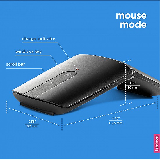 Lenovo GX30K69572 Yoga Mouse Black