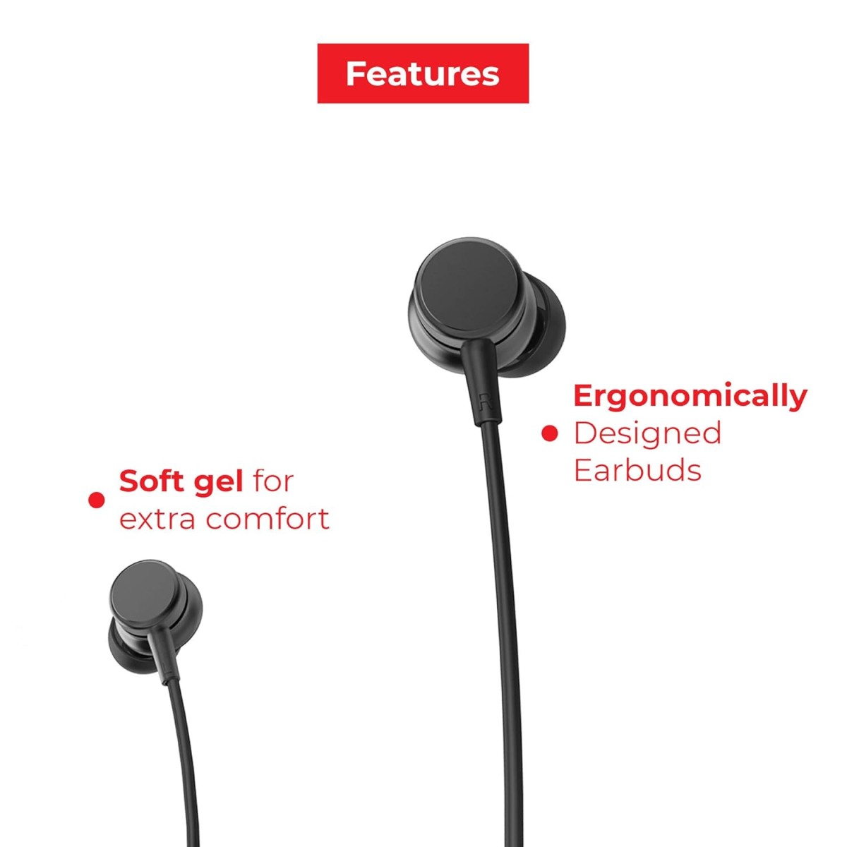 Lenovo HE15 Wireless in-Ear Bluetooth Neckband with Mic, 12 Hours Playtime, HD Call with Intelligent Noise Reduction, IPX5 Waterproof & Sweat Proof, Bluetooth 5.0 with HSP/HFP/AVRCP/A2DP Lenovo HE15 Wireless in-Ear Bluetooth Neckband with Mic, 12 Hours Playtime, HD Call with Intelligent Noise Reduction, IPX5 Waterproof & Sweat Proof, Bluetooth 5.0 with HSP/HFP/AVRCP/A2DP