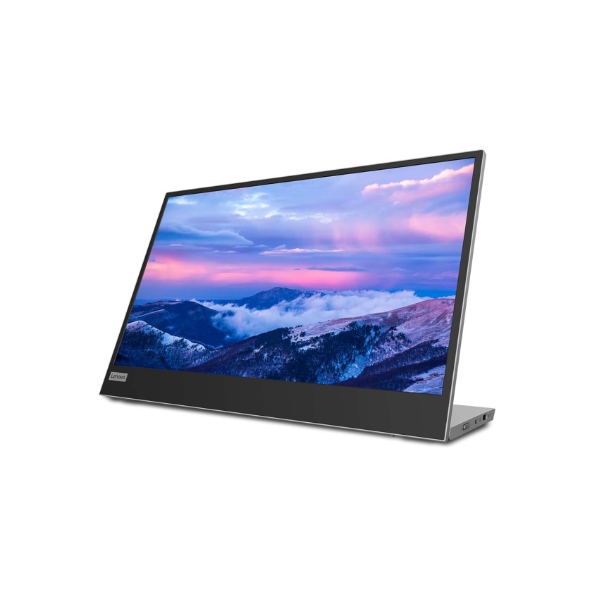 Lenovo L15 Mobile Monitor 15 inch (38cm) | FHD IPS Ultraslim and Light Monitor| 60Hz, 6ms, Height Adjust Stand, PD-45W, 3 Year Warranty, 860Grams, Grey: for Home & Office use, Grey, L15 Lenovo L15 Mobile Monitor 15 inch (38cm) | FHD IPS Ultraslim and Light Monitor| 60Hz, 6ms, Height Adjust Stand, PD-45W, 3 Year Warranty, 860Grams, Grey: for Home & Office use, Grey, L15