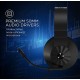 Lenovo legion h200 wired on ear headphones with mic black