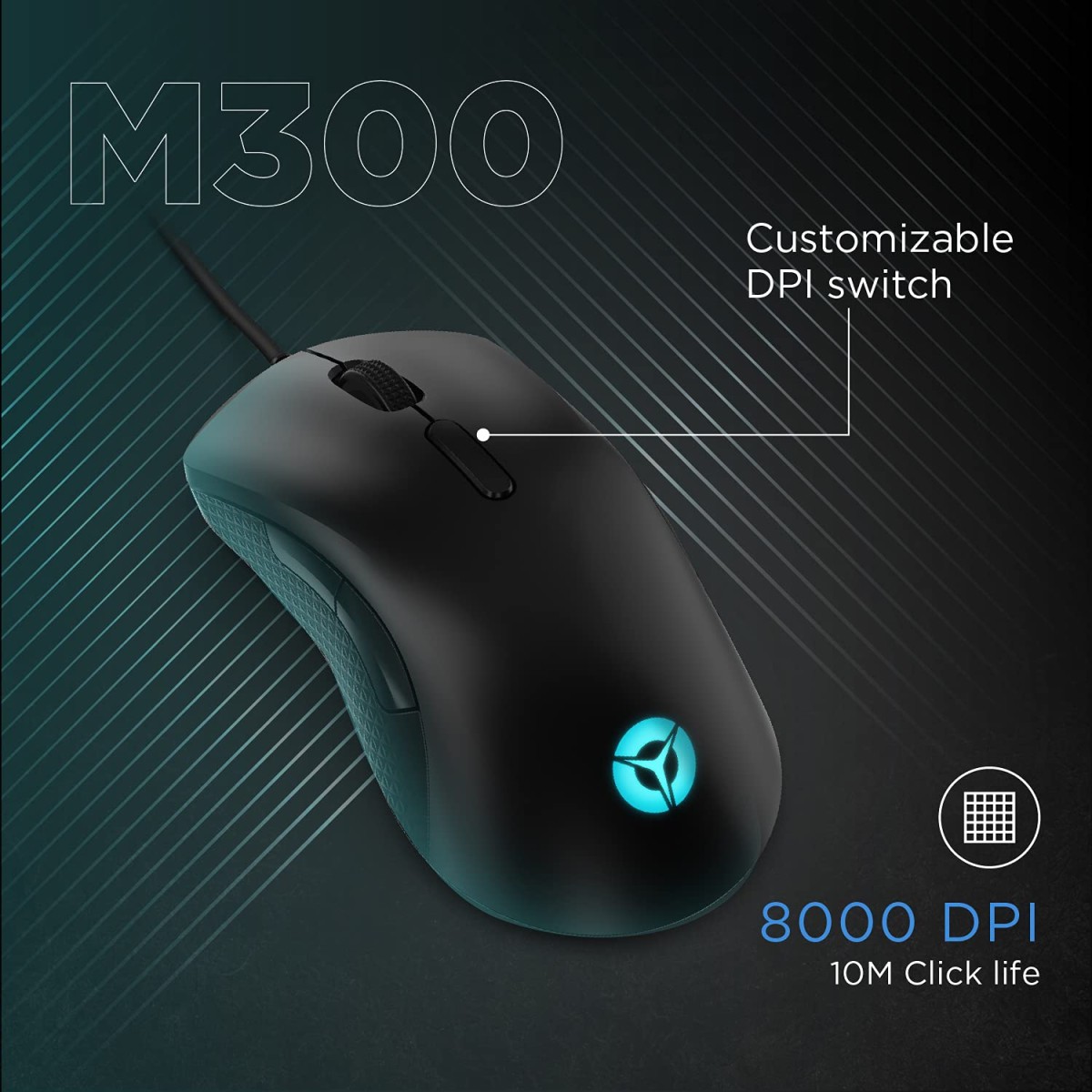 Lenovo Legion M300 RGB Gaming Mouse