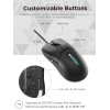 Lenovo Legion M300s RGB Wired Gaming Mouse - 8,000 DPI Adjustable Sensor, 6 Programmable Buttons & 20-Million Clicks Durability with Optimized Comfort (Black), GY51H47350 Lenovo Legion M300s RGB Wired Gaming Mouse - 8,000 DPI Adjustable Sensor, 6 Programmable Buttons & 20-Million Clicks Durability with Optimized Comfort (Black), GY51H47350