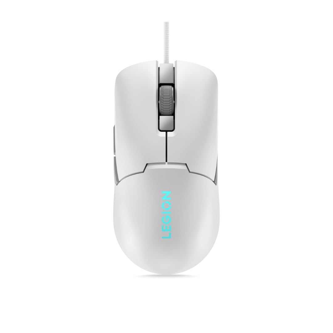 Lenovo Legion M300s RGB Wired Gaming Mouse - 8,000 DPI Adjustable Sensor, 6 Programmable Buttons & 20-Million Clicks Durability with Optimized Comfort (Black), GY51H47350 Lenovo Legion M300s RGB Wired Gaming Mouse - 8,000 DPI Adjustable Sensor, 6 Programmable Buttons & 20-Million Clicks Durability with Optimized Comfort (Black), GY51H47350