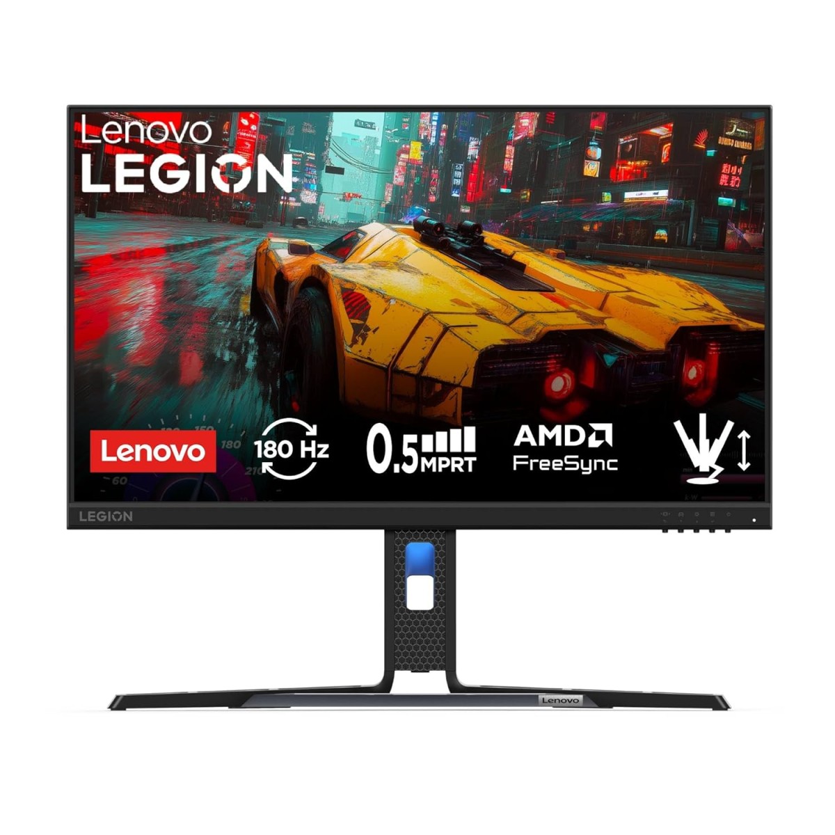 Lenovo Legion R24e | 24" (60.9cm) FHD 180Hz Gaming Monitor | 0.5ms, AMD FreeSync, 99% sRGB, 1xHDMI 2.1 TMDS, 1xDP 1.4| Tilt, Swivel, Pivot, Height Adjust | Black | 67CCGAC4IN Lenovo Legion R24e | 24" (60.9cm) FHD 180Hz Gaming Monitor | 0.5ms, AMD FreeSync, 99% sRGB, 1xHDMI 2.1 TMDS, 1xDP 1.4| Tilt, Swivel, Pivot, Height Adjust | Black | 67CCGAC4IN
