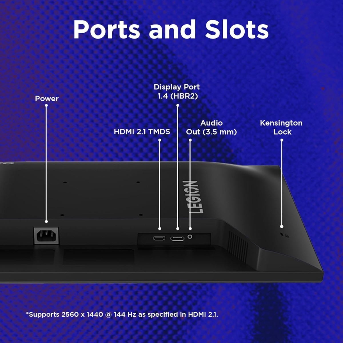 Lenovo Legion R24e | 24" (60.9cm) FHD 180Hz Gaming Monitor | 0.5ms, AMD FreeSync, 99% sRGB, 1xHDMI 2.1 TMDS, 1xDP 1.4| Tilt, Swivel, Pivot, Height Adjust | Black | 67CCGAC4IN Lenovo Legion R24e | 24" (60.9cm) FHD 180Hz Gaming Monitor | 0.5ms, AMD FreeSync, 99% sRGB, 1xHDMI 2.1 TMDS, 1xDP 1.4| Tilt, Swivel, Pivot, Height Adjust | Black | 67CCGAC4IN
