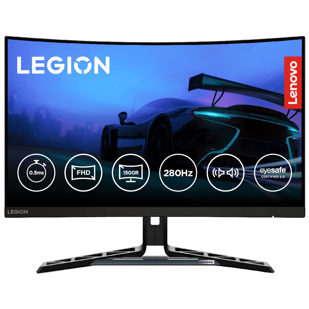 Lenovo Legion R27fc-30, 27 Inch (68.58cm), FHD 1920x1080, 240Hz, Black, 0.5ms, AMD FreeSync, NVIDIA G-Sync, 99% sRGB, Speaker, 2xHDMI, 1xDP, Tilt, Swivel, Pivot, Height Adjust Stand Gaming Monitor Lenovo Legion R27fc-30, 27 Inch (68.58cm), FHD 1920x1080, 240Hz, Black, 0.5ms, AMD FreeSync, NVIDIA G-Sync, 99% sRGB, Speaker, 2xHDMI, 1xDP, Tilt, Swivel, Pivot, Height Adjust Stand Gaming Monitor