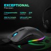 Lenovo M210 RGB Gaming Wired USB Mouse, Ambidextrous, 7-Buttons, 8000 DPI with 4 Levels DPI Switch, 3-Zone RGB Backlight, 3Year Warranty, (GY51M74265) Lenovo M210 RGB Gaming Wired USB Mouse, Ambidextrous, 7-Buttons, 8000 DPI with 4 Levels DPI Switch, 3-Zone RGB Backlight, 3Year Warranty, (GY51M74265)