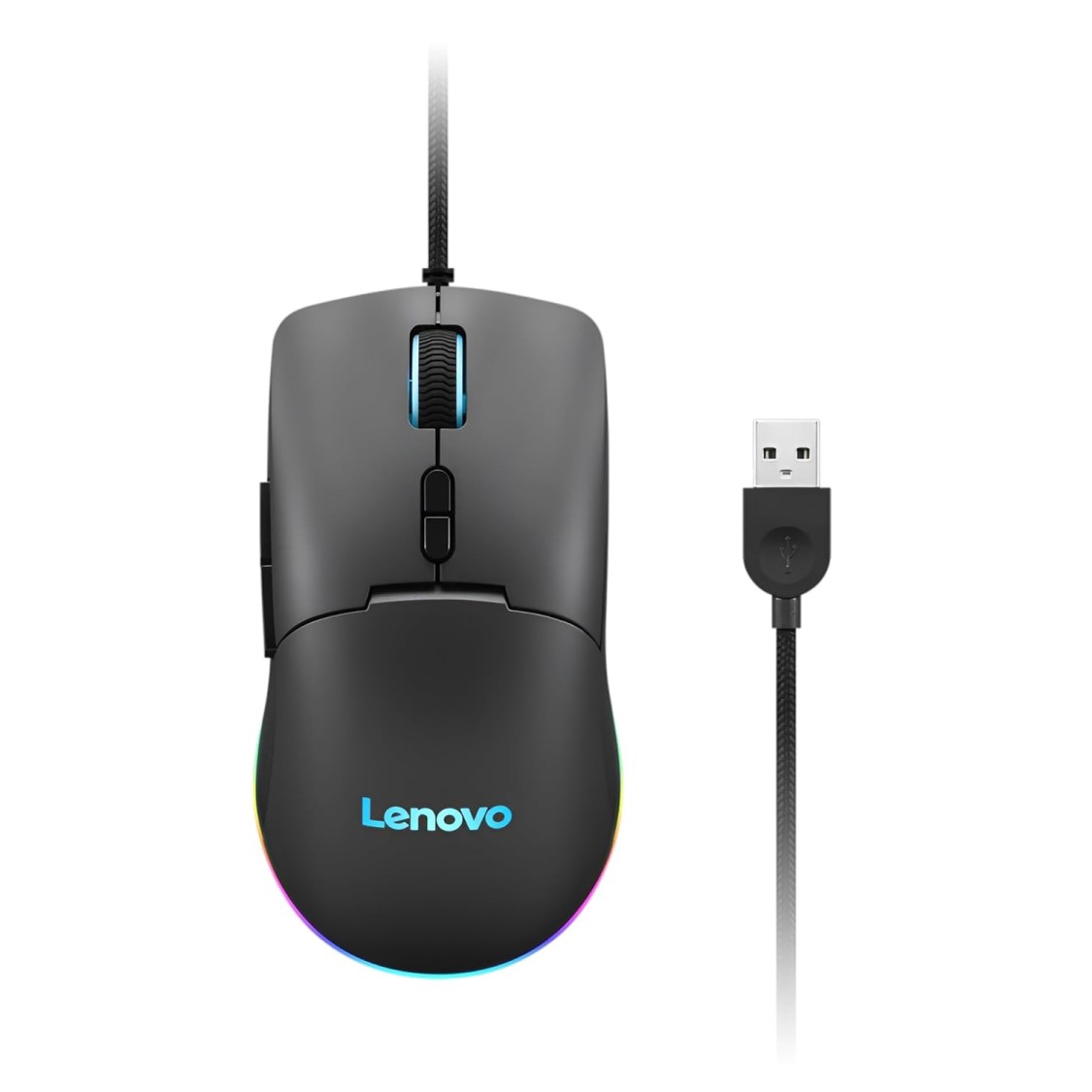 Lenovo M210 RGB Gaming Wired USB Mouse, Ambidextrous, 7-Buttons, 8000 DPI with 4 Levels DPI Switch, 3-Zone RGB Backlight, 3Year Warranty, (GY51M74265) Lenovo M210 RGB Gaming Wired USB Mouse, Ambidextrous, 7-Buttons, 8000 DPI with 4 Levels DPI Switch, 3-Zone RGB Backlight, 3Year Warranty, (GY51M74265)