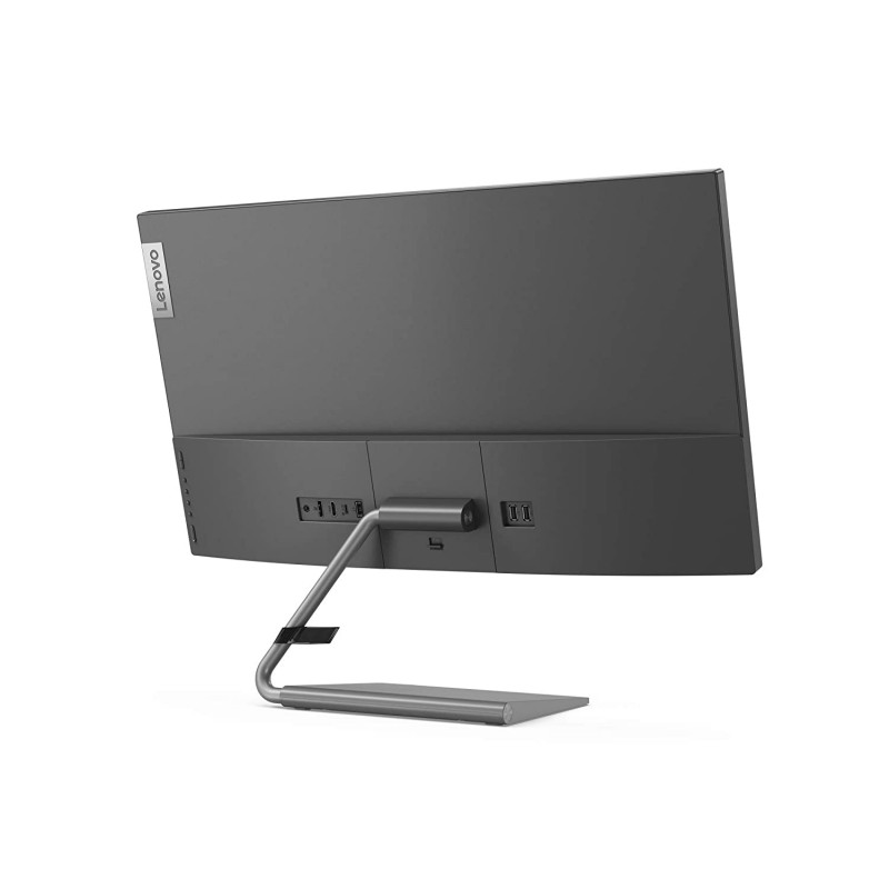 Lenovo Q-Series - Q27H-10, 27 Inch (68.6Cm) 2560 X 1440 Pixels 2K Qhd IPS Ultraslim Monitor Grey