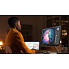 Lenovo Q-Series - Q27Q-1L, 27 Inch (68.6 Cm) 2560 X 1440 Pixels 2K Qhd IPS Led Monitor | 2X3W Speakers, 99% Srgb, 75Hz, AMD Freesync, Hdmi, Natural Low Blue Light, Artery 