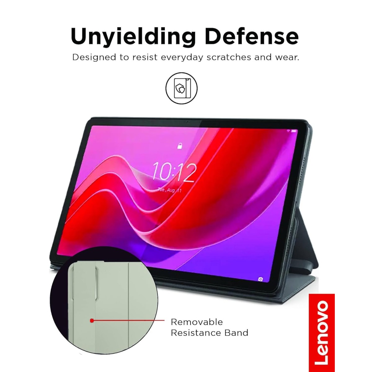 Lenovo Slim Folio Case for Tab M11 (Suitable for Tablet M11, Screen - 11 Inch,