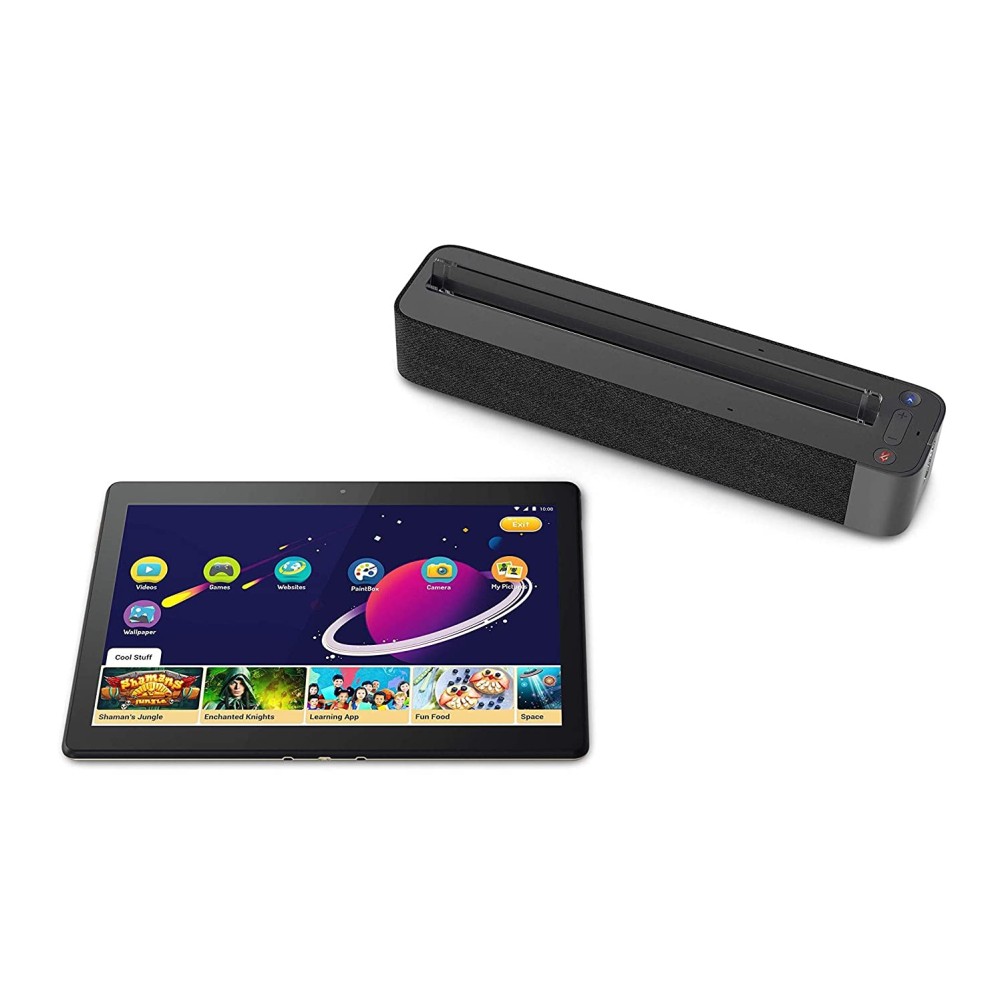 Lenovo Smart Bluetooth, Wi-Fi Tab M10 with Alexa Speaker Dock Slate Black)