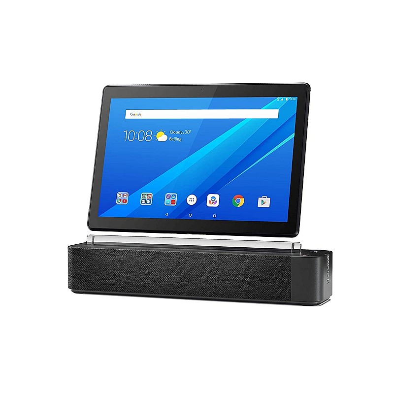 Lenovo Smart Bluetooth, Wi-Fi Tab M10 with Alexa Speaker Dock  Slate Black)