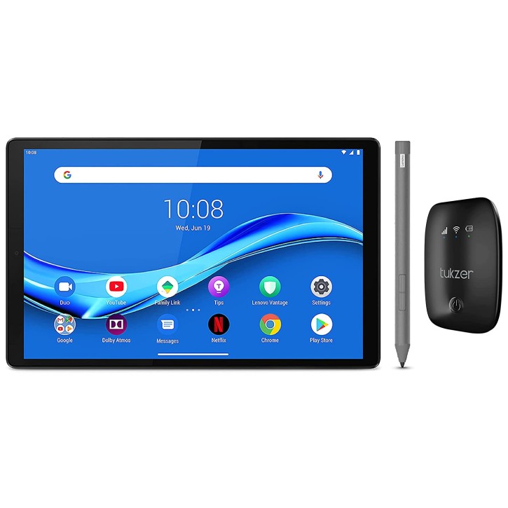 Lenovo Tab M10 FHD Plus (2nd Gen) (10.3 inches, 4 GB, 128 GB, Wi-Fi) with Active Pen + Tukzer 4G LTE Wireless Dongle Lenovo Tab M10 FHD Plus (2nd Gen) (10.3 inches, 4 GB, 128 GB, Wi-Fi) with Active Pen + Tukzer 4G LTE Wireless Dongle