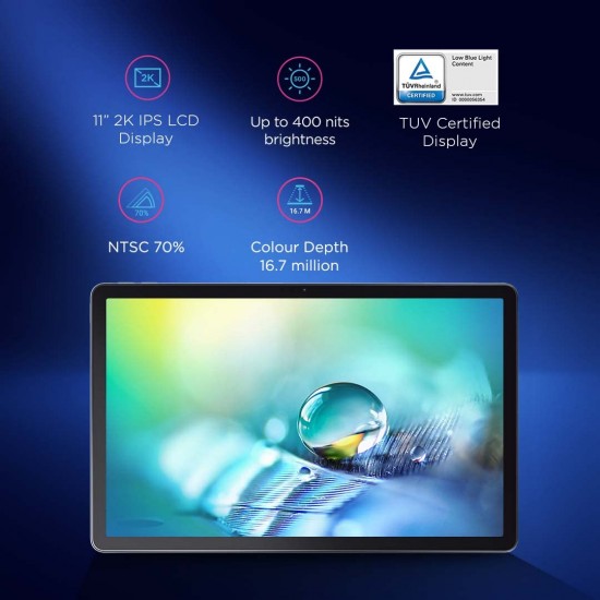 Lenovo Tab P11 Plus Tablet 6 GB 128 GB Wi-Fi+LTE Voice Calling Slate Grey Tablet