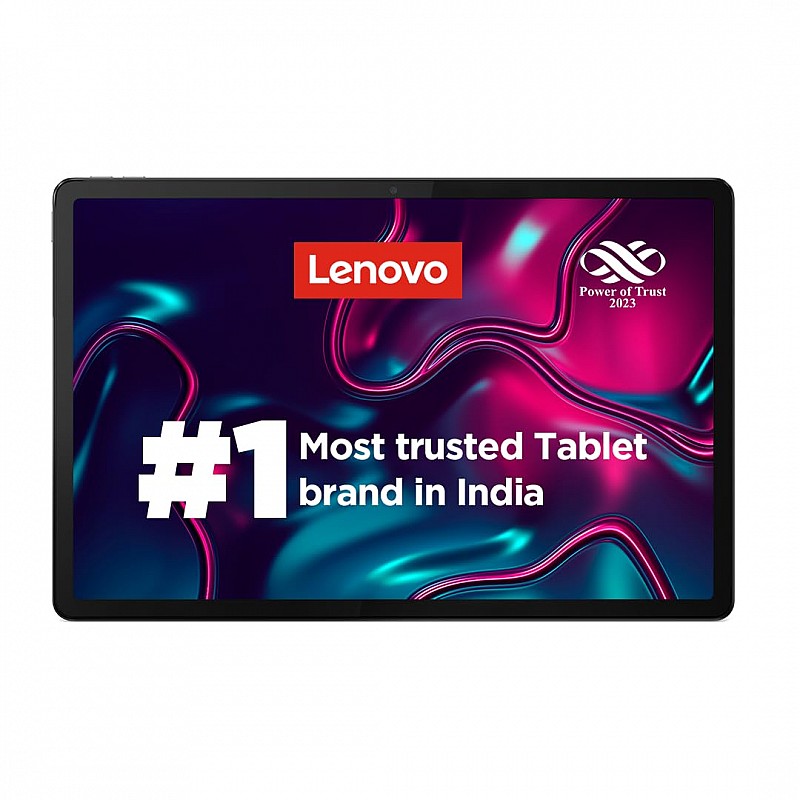 Lenovo Tab P12| 12.7 Inch| 8 GB, 128 GB Expandable| 3K Display| 10200 mAh Battery| JBL Quad Speakers with Dolby Atmos|Wi-Fi 6 Certified| Octa-Core Processor|13 MP Front Camera (Storm Grey, ZACH0070IN)