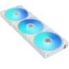 Lian Li UNI Fan AL 120 Triple V2 White ARGB 120mm PWM Case Fan with Controller - G99.12ALV23W.00