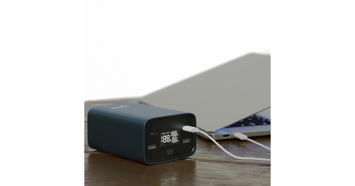 Lifelong 100W 27000 mAh 4-in-1 Fast Charging Laptop Power Bank with 2 ...