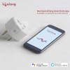 Lifelong 10A Smart Plug Suitable for Low Power Appliances such as Televisions, Electric kettle, Table fans, Set top box, Air purifiers(Compatible with Alexa and Google Assistant)