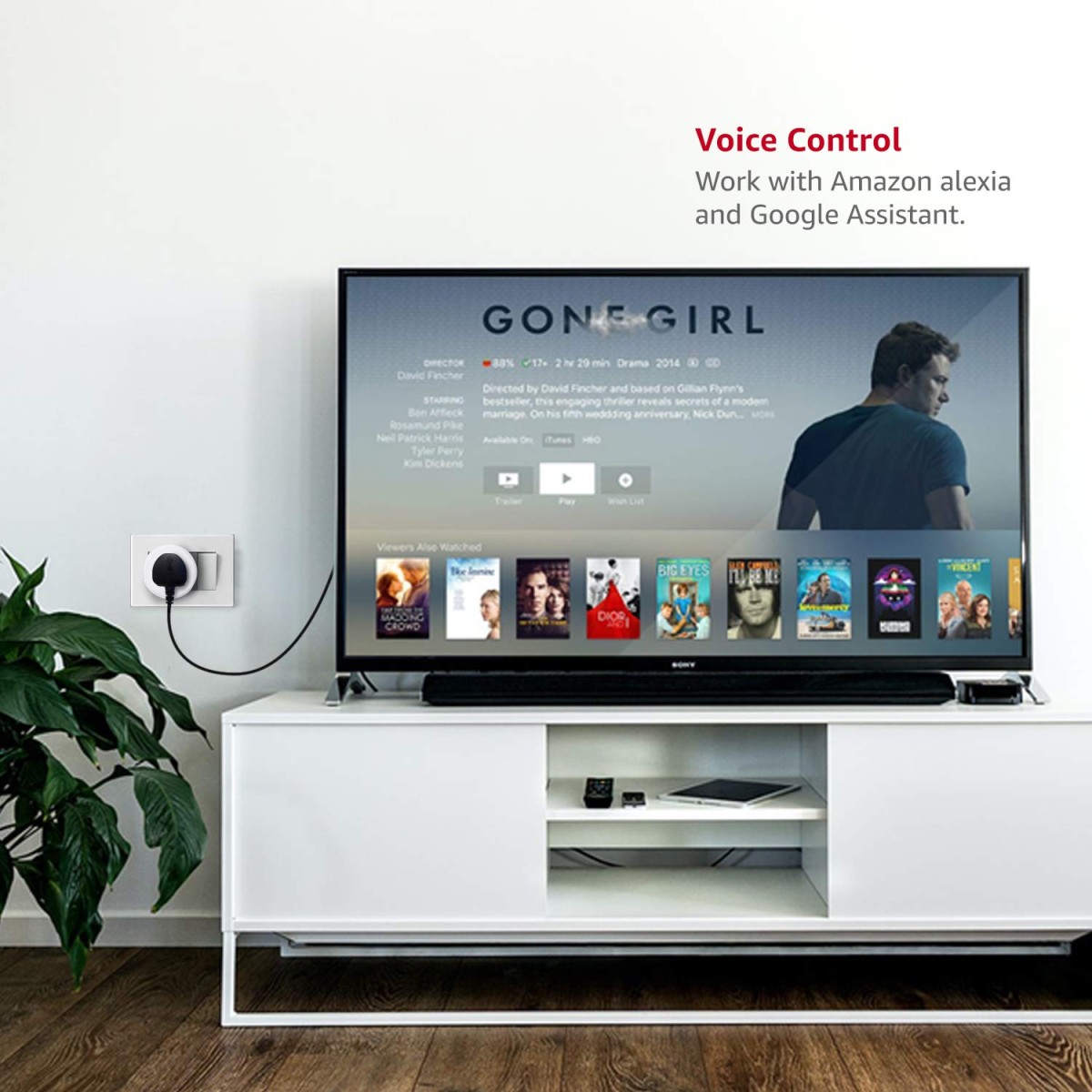 Lifelong 10A Smart Plug Suitable for Low Power Appliances such as Televisions, Electric kettle, Table fans, Set top box, Air purifiers(Compatible with Alexa and Google Assistant)