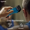 Lifelong Battery Powered Trimmer For Men |1 Year Warranty |Trimmer Men, 60 Minutes Runtime, 20 Length Settings, Hair Trimmer for Men, Beard Trimmer for Men, Stainless Steel Blades (LLPCM107, Blue)