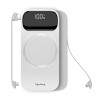 Lifelong ChargeMate 10000 mAh 22.5 W Wireless with MagSafe Slim Pocket Size Power Bank (White, Lithium Polymer, Fast Charging, Quick Charge 3.0 for Earbuds, Mobile, Smartwatch, Speaker, Tablet) Lifelong ChargeMate 10000 mAh 22.5 W Wireless with MagSafe Slim Pocket Size Power Bank (White, Lithium Polymer, Fast Charging, Quick Charge 3.0 for Earbuds, Mobile, Smartwatch, Speaker, Tablet)