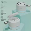 Lifelong Chargeup Wireless Charger 23 W 3 in 1 Foldable Magsafe Charger for iPhone 15/14/13/12 Series, Apple Airpods, Apple Watch, Fast Charging, 3 Outputs, Led Indicator, White
