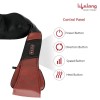 Lifelong Electric Heat Therapy Neck, Shoulder and Back Massager for pain and stress relief with Bag (Brown,LLM630)