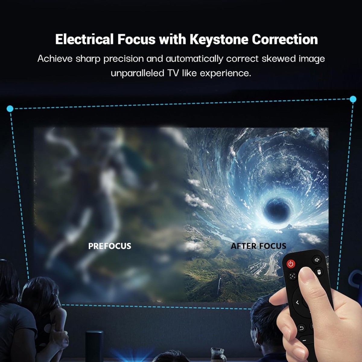 Lifelong Electronics Minipix Smart Projector | Android, 1080P HD & 4K Ultra HD Support | 4500 Lumens, 720p Native | for Room & Outdoors | All OTT Apps | WiFi/BT, Mirroring, USB, ARC, HDMI, Speakers Lifelong Electronics Minipix Smart Projector | Android, 1080P HD & 4K Ultra HD Support | 4500 Lumens, 720p Native | for Room & Outdoors | All OTT Apps | WiFi/BT, Mirroring, USB, ARC, HDMI, Speakers