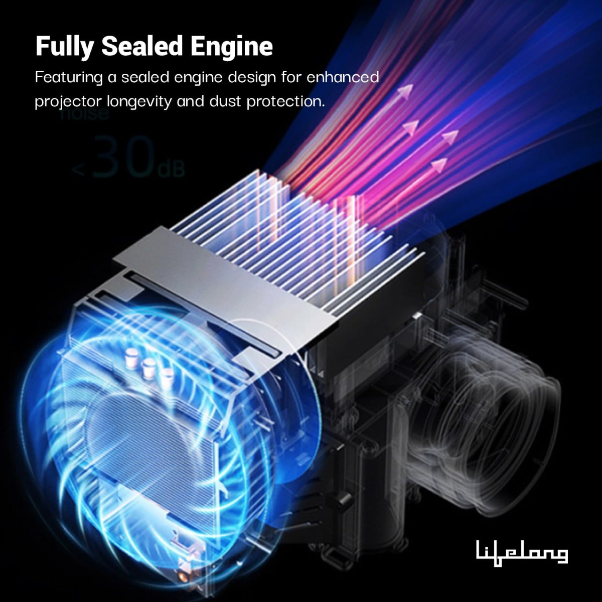 Lifelong Electronics SmartStream Projector | Android, 1080P Full HD Native & 4K Ultra HD Support | 7000 Lumens | for Room & Outdoors | All OTT Apps | WiFi/BT, Mirroring, USB, ARC, HDMI, 10W Woofers Lifelong Electronics SmartStream Projector | Android, 1080P Full HD Native & 4K Ultra HD Support | 7000 Lumens | for Room & Outdoors | All OTT Apps | WiFi/BT, Mirroring, USB, ARC, HDMI, 10W Woofers