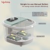 Lifelong Foot Spa Machine | Pedicure, Foot Spa, Massager | Relaxing Heat & Bubbles Surf for Ultimate Foot Massage at Home | 8 Foot Activated Manual Rollers with Red-Light Therapy | Water Heat Function Lifelong Foot Spa Machine | Pedicure, Foot Spa, Massager | Relaxing Heat & Bubbles Surf for Ultimate Foot Massage at Home | 8 Foot Activated Manual Rollers with Red-Light Therapy | Water Heat Function