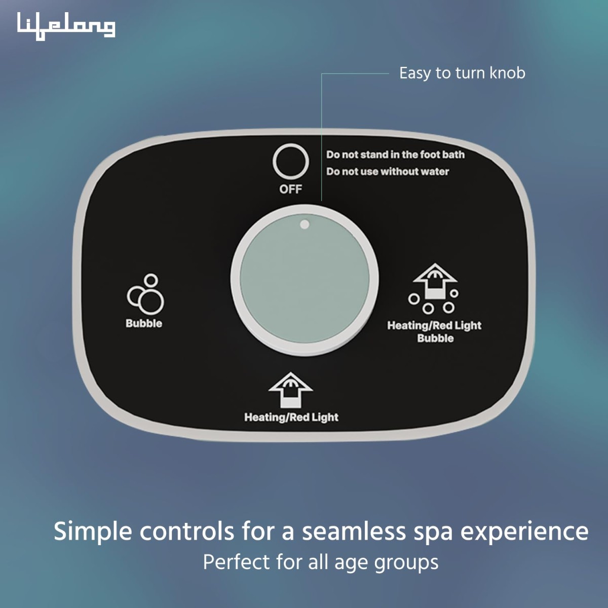 Lifelong Foot Spa Machine | Pedicure, Foot Spa, Massager | Relaxing Heat & Bubbles Surf for Ultimate Foot Massage at Home | 8 Foot Activated Manual Rollers with Red-Light Therapy | Water Heat Function Lifelong Foot Spa Machine | Pedicure, Foot Spa, Massager | Relaxing Heat & Bubbles Surf for Ultimate Foot Massage at Home | 8 Foot Activated Manual Rollers with Red-Light Therapy | Water Heat Function