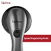 Lifelong LLM171 Electric Handheld Pain Relief Full Body Massager for Neck, Back, Leg & Foot, Gray