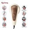 Lifelong LLM27 Corded Electric Electric Handheld Full Body Massager For Pain Relief With 4 Massage Heads & Variable Speed Settings