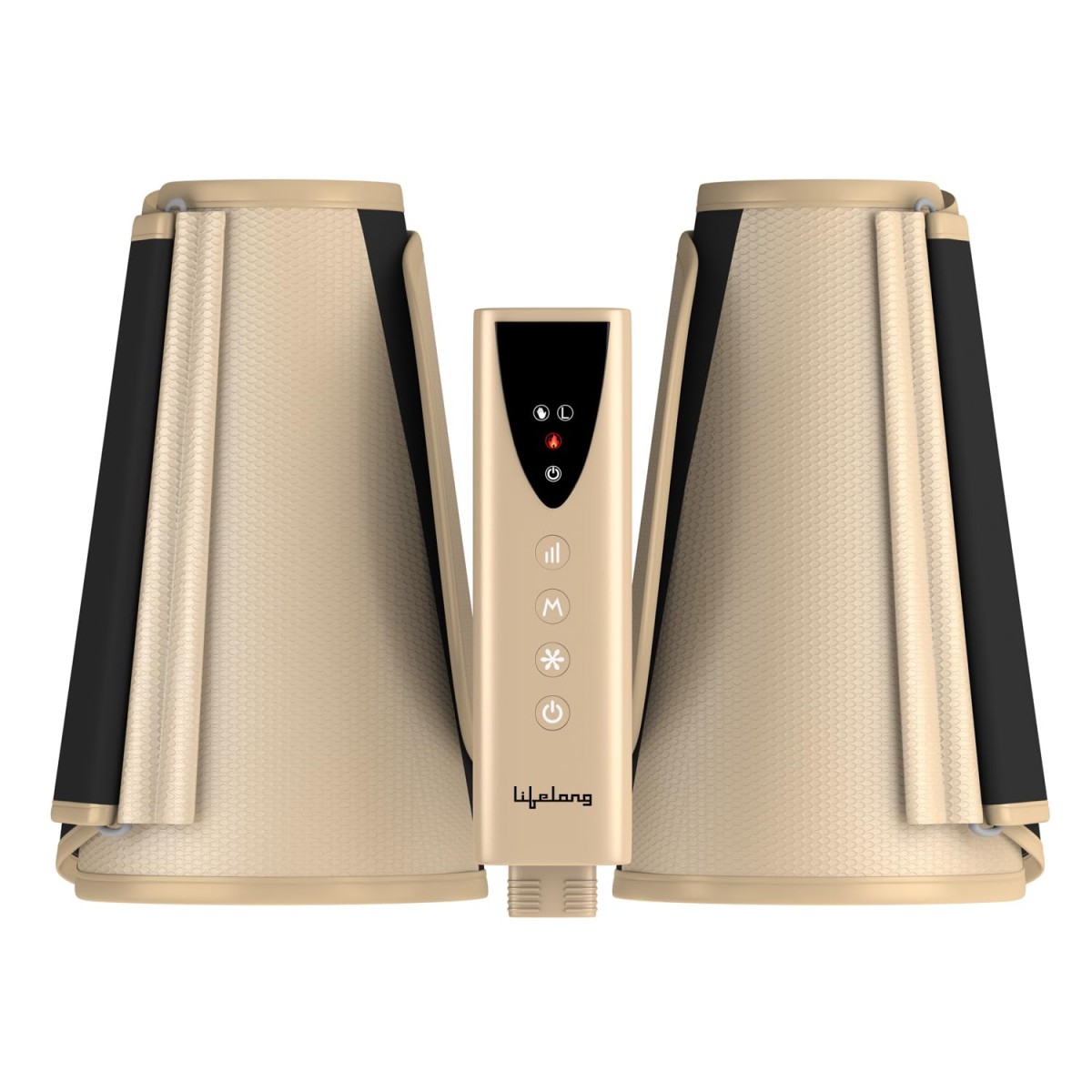 Lifelong LLM513 Rechargeable Air Pressure Massager - For Calves|Air Compression Massager|With Heat and Vibration|Calf, Leg and Arm Massager for Pain Relief|Multifunctional Air Pressure Massager (1 Year Warranty, Beige) Lifelong LLM513 Rechargeable Air Pressure Massager - For Calves|Air Compression Massager|With Heat and Vibration|Calf, Leg and Arm Massager for Pain Relief|Multifunctional Air Pressure Massager (1 Year Warranty, Beige)