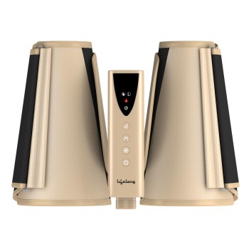 Lifelong LLM513 Rechargeable Air Pressure Massager - For Calves|Air Compression Massager|With Heat and Vibration|Calf, Leg and Arm Massager for Pain Relief|Multifunctional Air Pressure Massager (1 Year Warranty, Beige) Lifelong LLM513 Rechargeable Air Pressure Massager - For Calves|Air Compression Massager|With Heat and Vibration|Calf, Leg and Arm Massager for Pain Relief|Multifunctional Air Pressure Massager (1 Year Warranty, Beige)