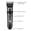 Lifelong LLPCM17 Ace Pro Rechargeable Hair Clipper With Digital Display, 3 Hours Runtime, 6 Combs 