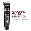 Lifelong LLPCM17 Ace Pro Rechargeable Hair Clipper With Digital Display, 3 Hours Runtime, 6 Combs 