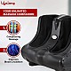 Lifelong Leg, Foot and Calf Massager Rolling & Kneading Functions for Pain Relief & Improving Blood Circulation, (LLM747,Black)