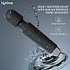 Lifelong Massager Machine for Women -Rechargeable Wireless Mini Body Massager with 20 Vibration Modes, Fast Charging, 8 Speeds and Water Resistant-Massager Machine for Full Body (Black, LLM468)