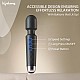 Lifelong Massager Machine for Women -Rechargeable Wireless Mini Body Massager with 20 Vibration Modes, Fast Charging, 8 Speeds and Water Resistant-Massager Machine for Full Body (Black, LLM468)