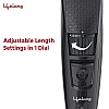 Lifelong Trimmer- 45 Minutes Runtime 20 Length Settings | Cordless, Rechargeable Trimmer with 1 Year Warranty (LLPCM13, Black)