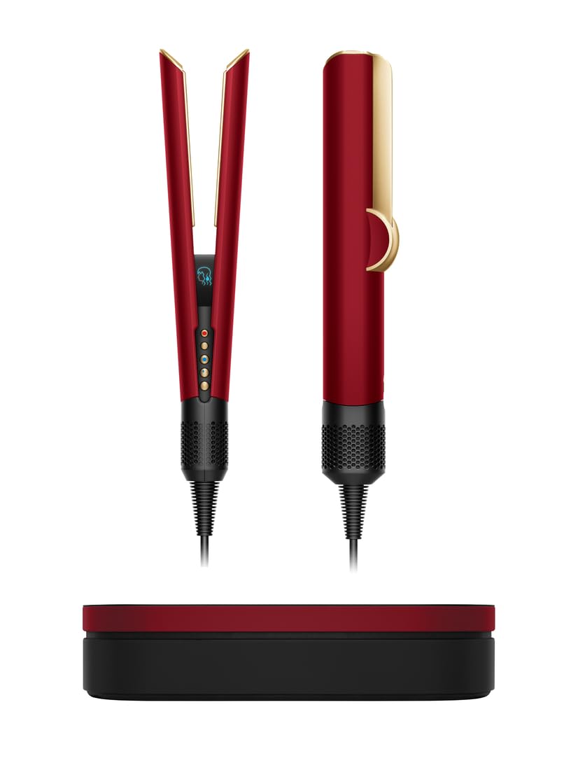 Limited Edition] Dyson Airstrait Hair Straightener [Red Velvet