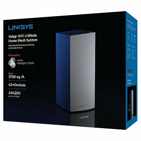 Linksys AX4200 Smart Mesh Wi-Fi 6 Router for Fast Speeds up to